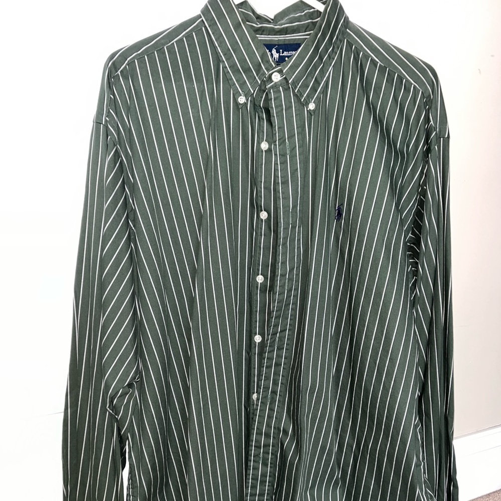 Polo Ralph Lauren button down long sleeve collared shirt size XL